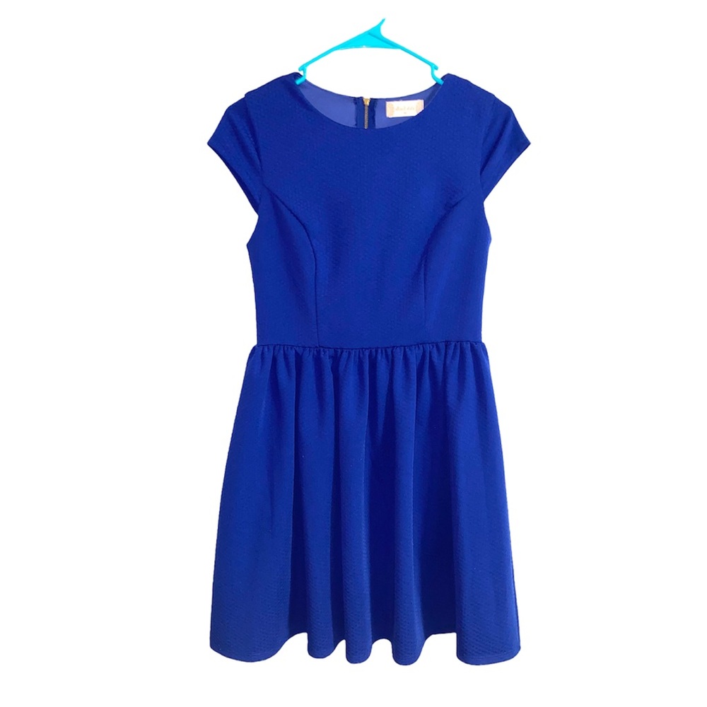 Altar’d State blue tailored dress, short sleeve, never worn, size medium